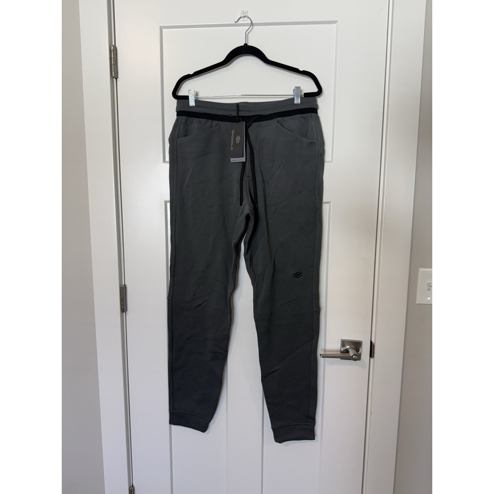 Skwala Thermo 350 Pants NWT Merino Wool Men's Size Large Dark Shadow Grey - Picture 2 of 6